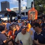 Jackets Fans talking about the upcoming game.