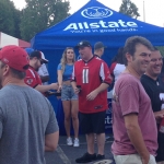 All's good at the Allstate Tent!