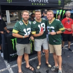 Packers Fans having a blast!