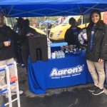 Aaron's keeping the crowd hydrated!