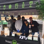 The Shake Shack crew dishing out some seriously tasty tailgate food!